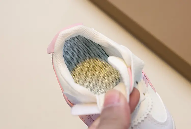 White Blue Red Toddler Sneakers for 1-3 Years — feature 8
