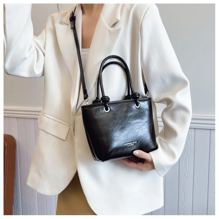 Light Blue Korean Style Shoulder Bag with Teddy Bear Charm — feature 24