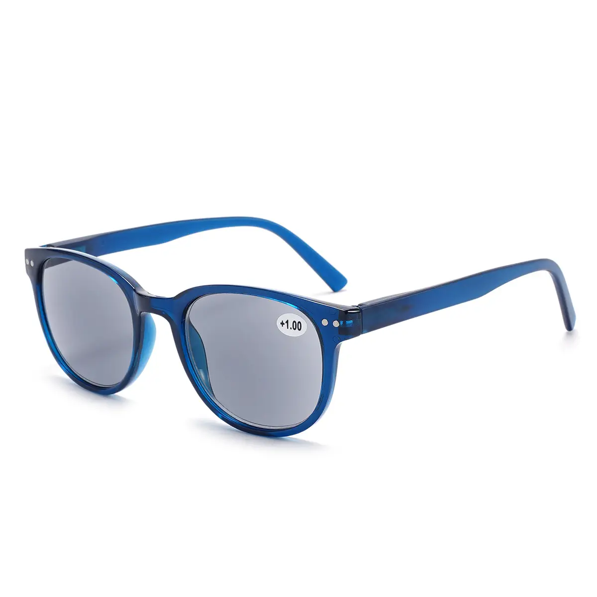 Anti-UV Sunglasses for Men Women PC Frame Blue - Image 9