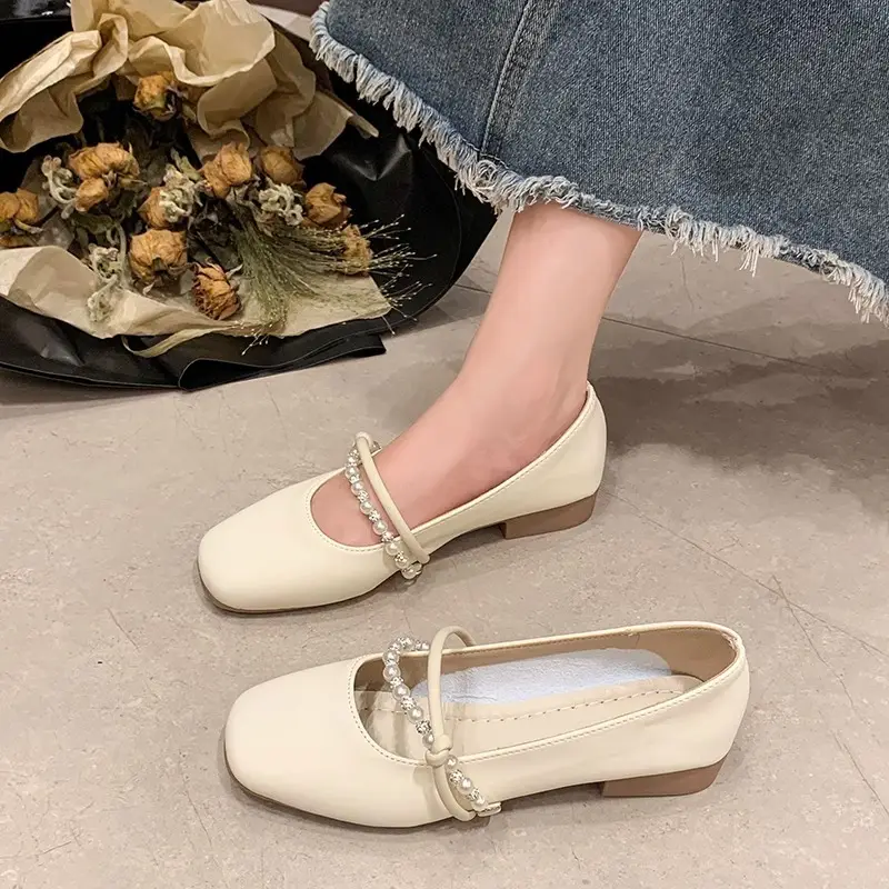 Mary Jane Fairy Skirt Small Leather Shoes for Women 2025 - Image 5
