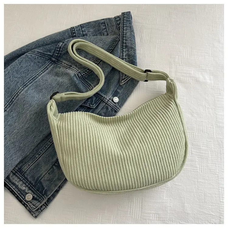 Corduroy Square Bag for Women Summer Carry — feature 21