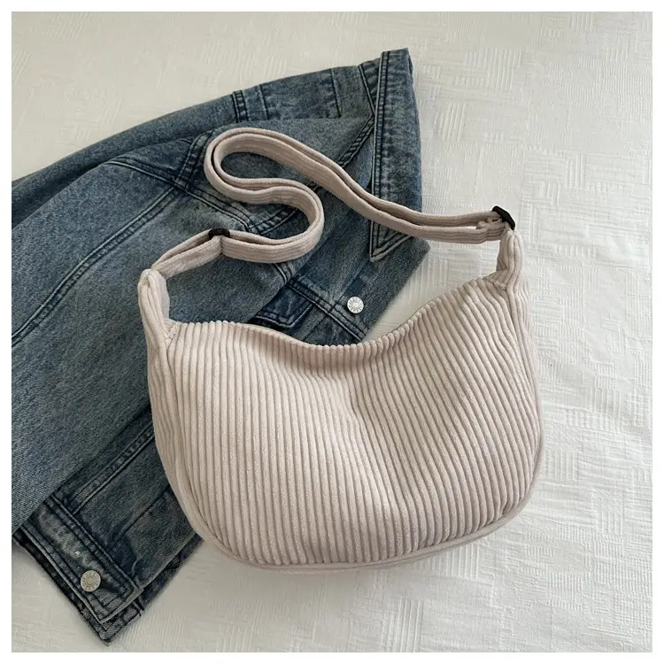 Corduroy Square Bag for Women Summer Carry — feature 22