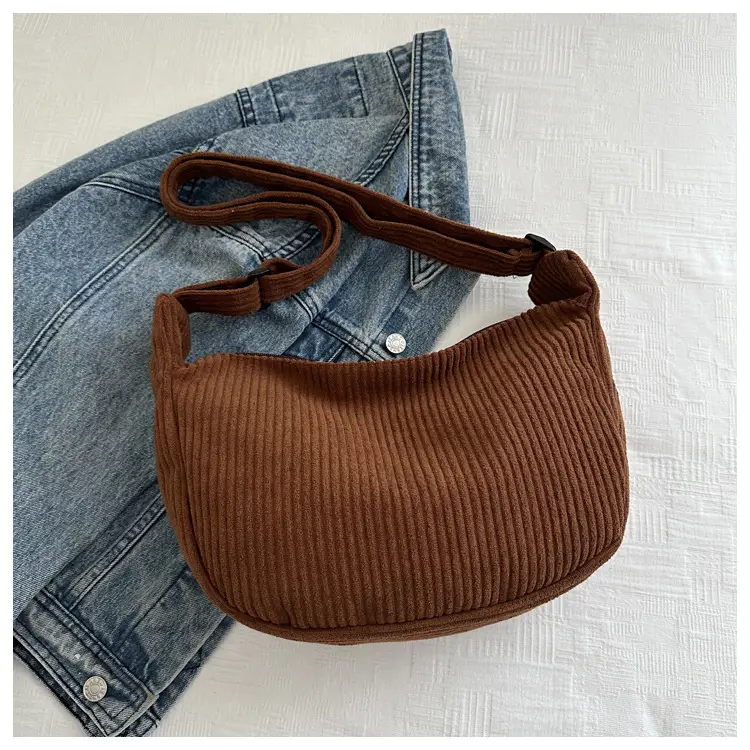 Corduroy Square Bag for Women Summer Carry — feature 26