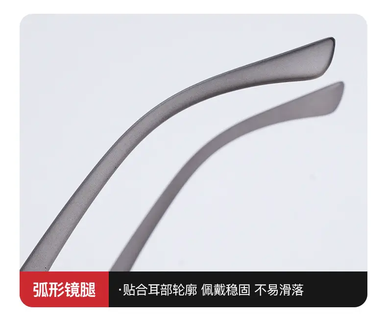 Men Square Sunglasses with Spring Hook & Green Lens β feature 11