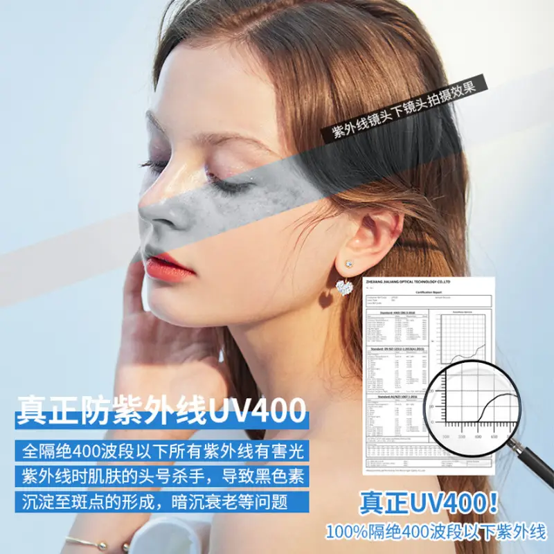 Black Cat-Eye Sunglasses UV Protection Polarized - Image 49