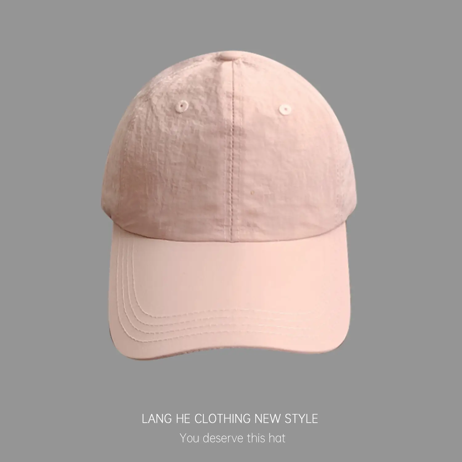 Men Women Summer Embroidered Baseball Cap Hot Print Waterproof Sunshade - Image 2