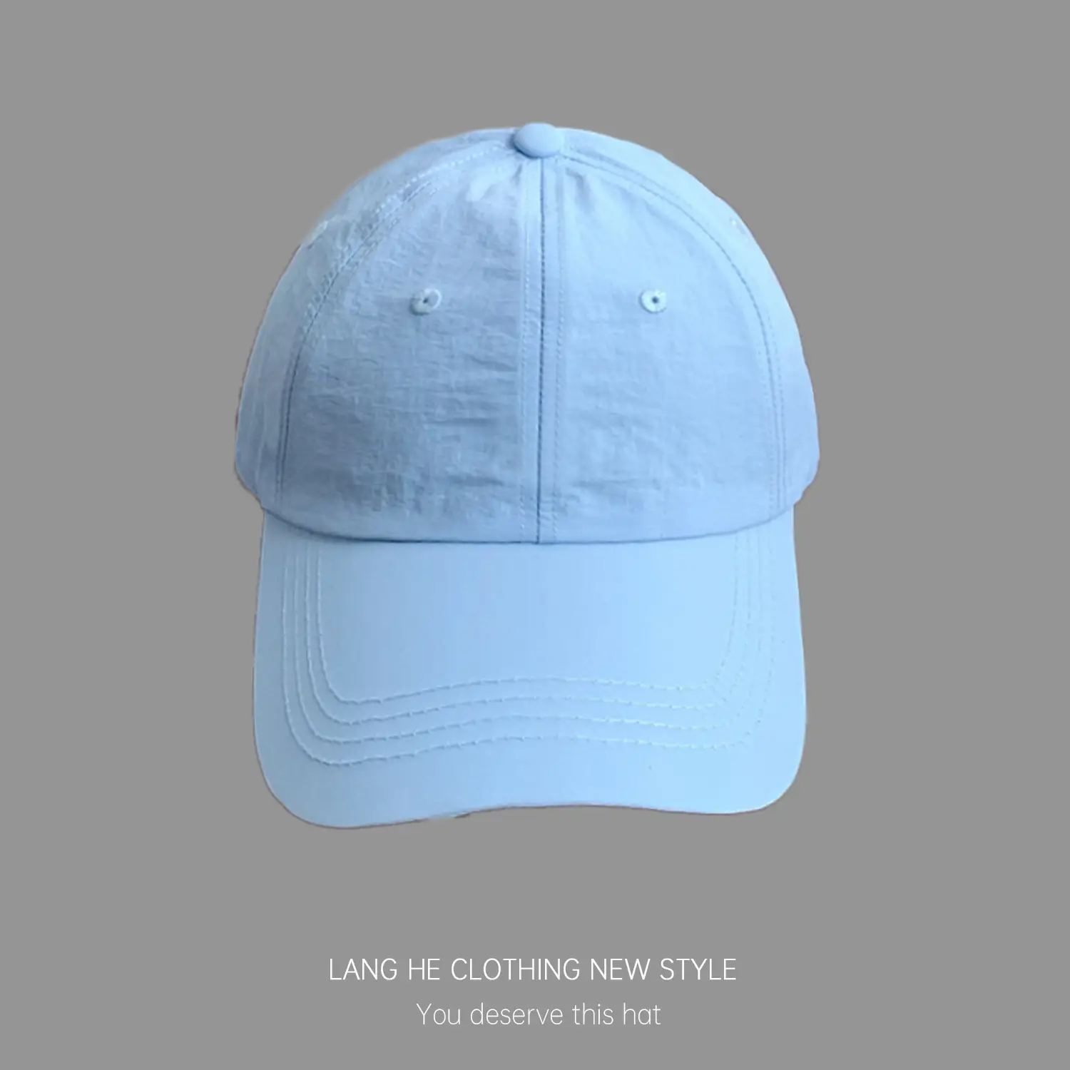 Men Women Summer Embroidered Baseball Cap Hot Print Waterproof Sunshade - Image 3