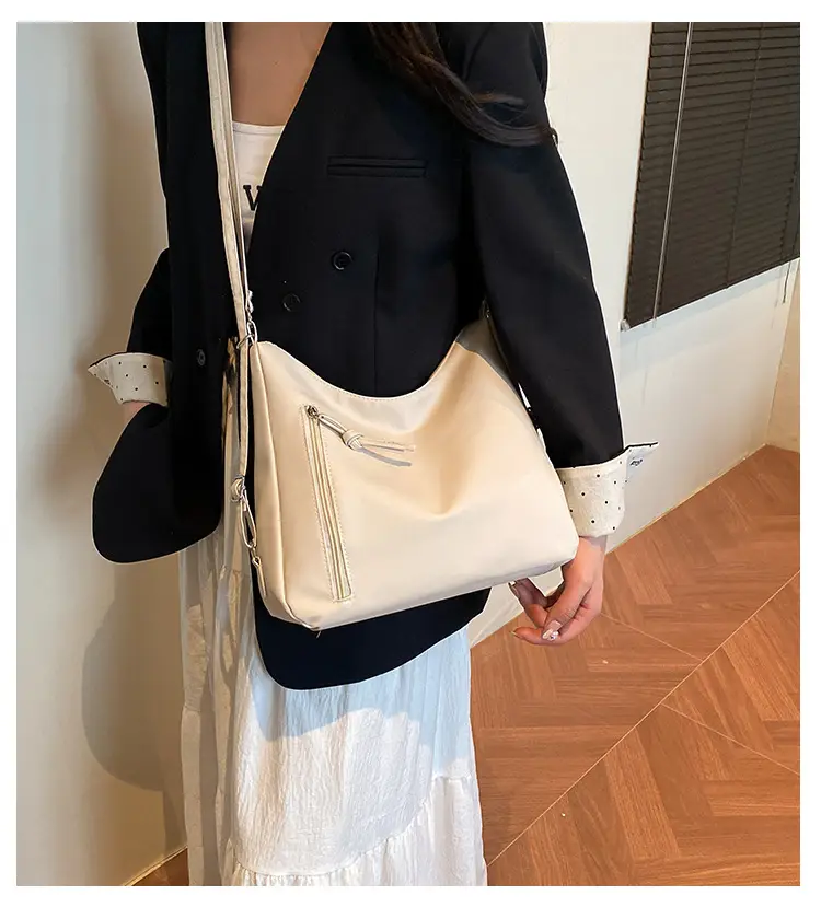 White Korean Style Shoulder Bag for Women — feature 1