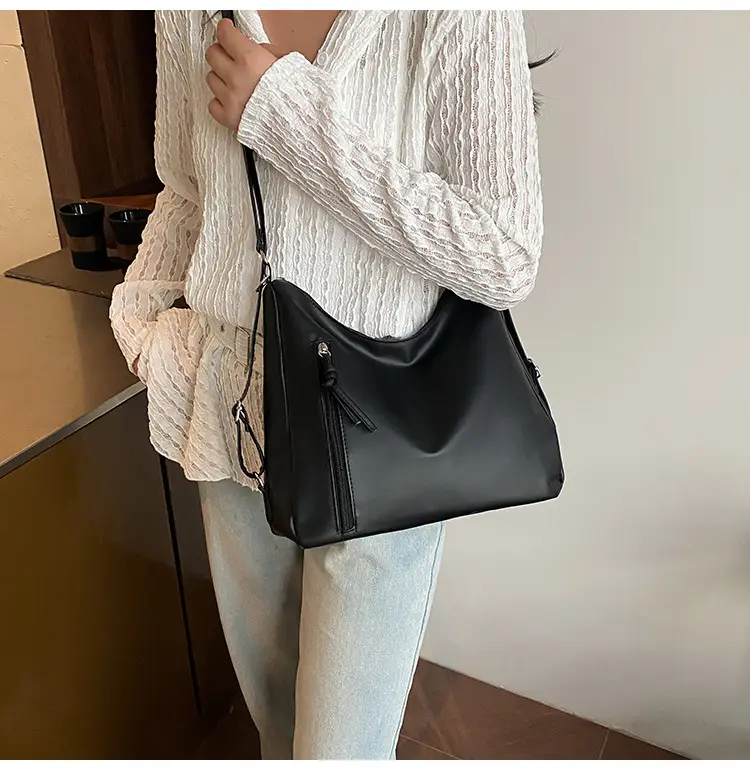 White Korean Style Shoulder Bag for Women — feature 17