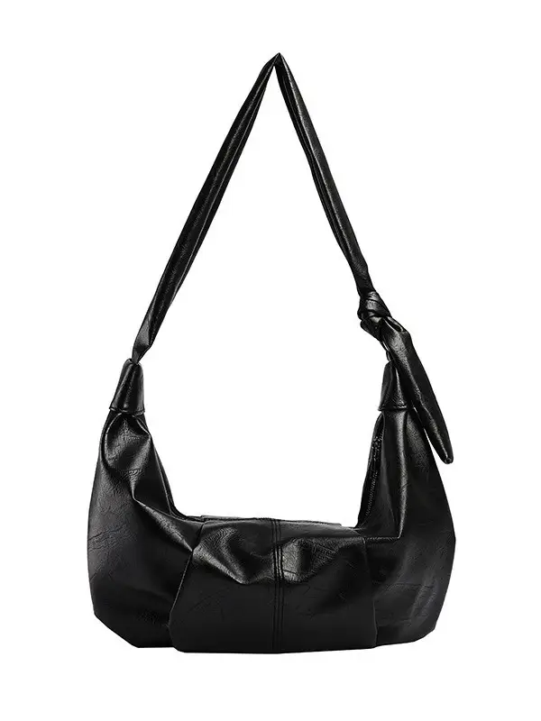Brown Leather Crossbody Bag for Women Large Capacity - Image 8