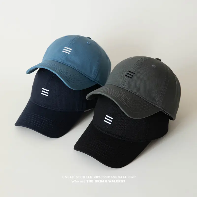 Unisex Duckbill Baseball Cap Blue Large Head — feature 14