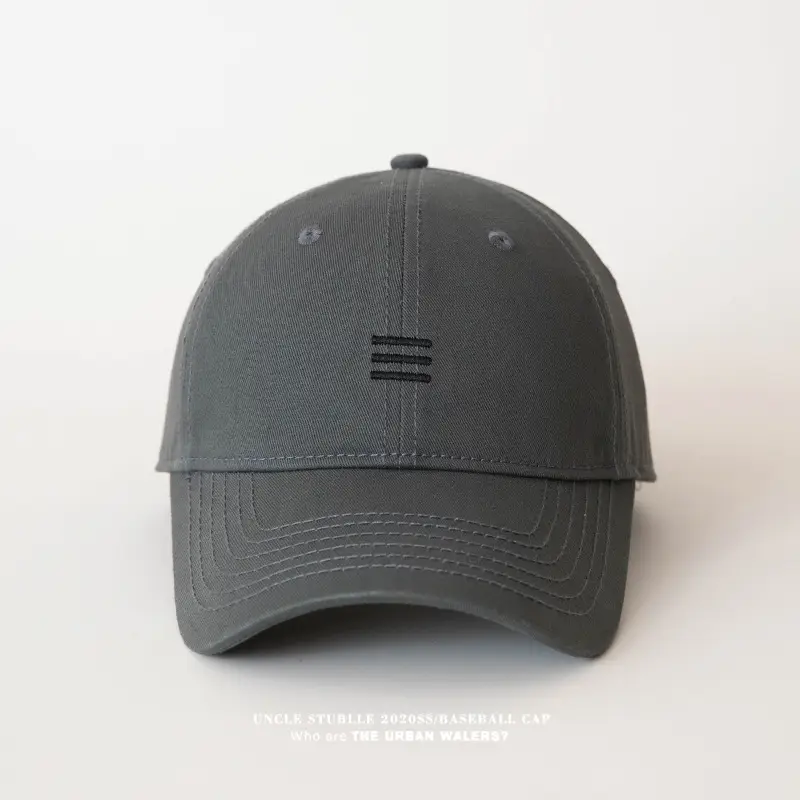 Unisex Duckbill Baseball Cap Blue Large Head — feature 15