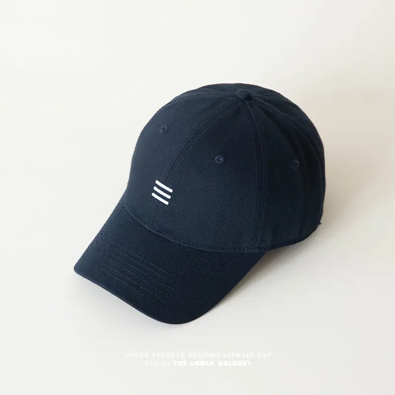 Unisex Duckbill Baseball Cap Blue Large Head — feature 17