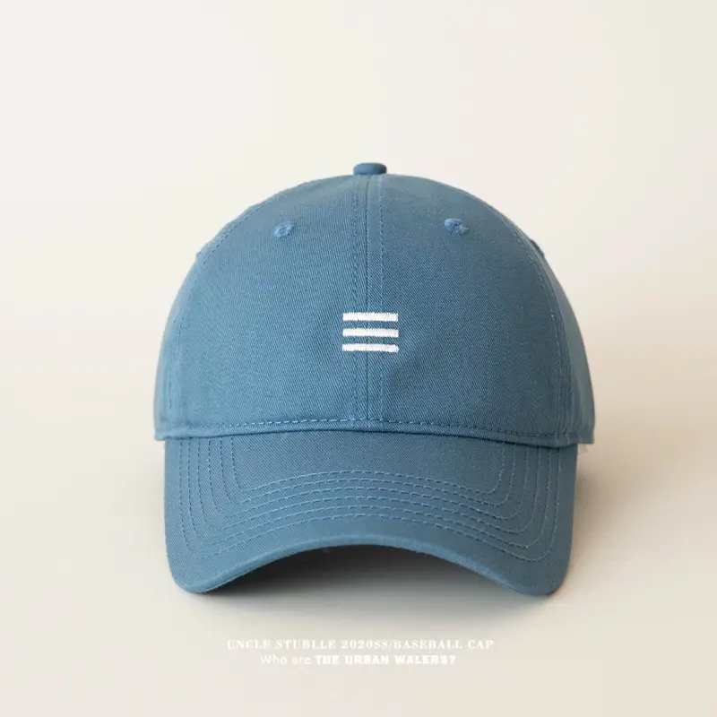 Unisex Duckbill Baseball Cap Blue Large Head — feature 8