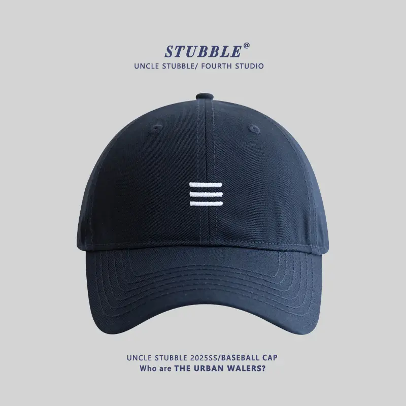 Unisex Duckbill Baseball Cap Blue Large Head - Image 8