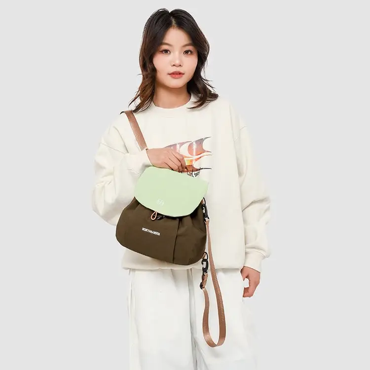 Women's Purple Crossbody Backpack Summer Travel Multi-Purpose