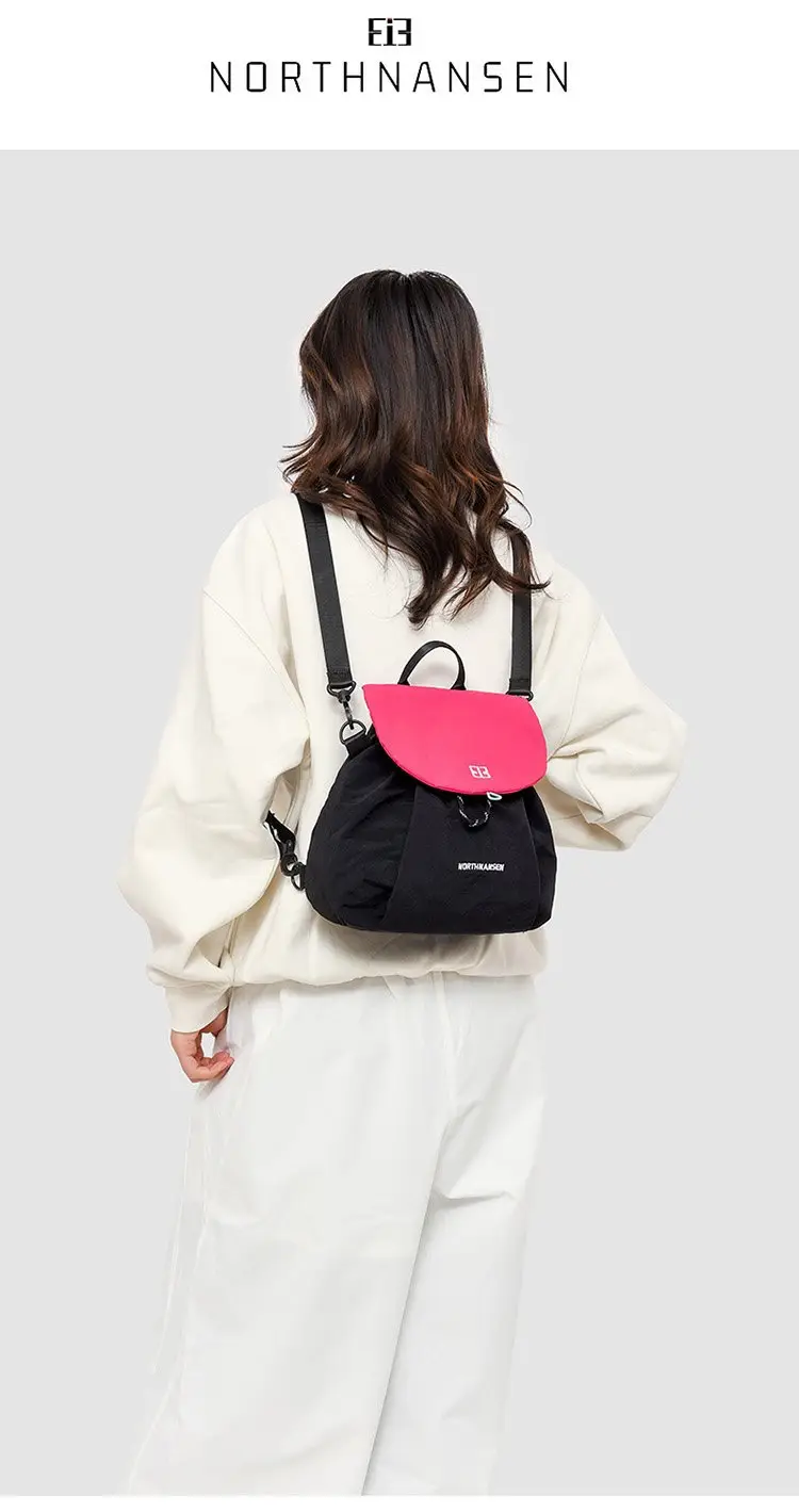 Women's Purple Crossbody Backpack Summer Travel Multi-Purpose — feature 15