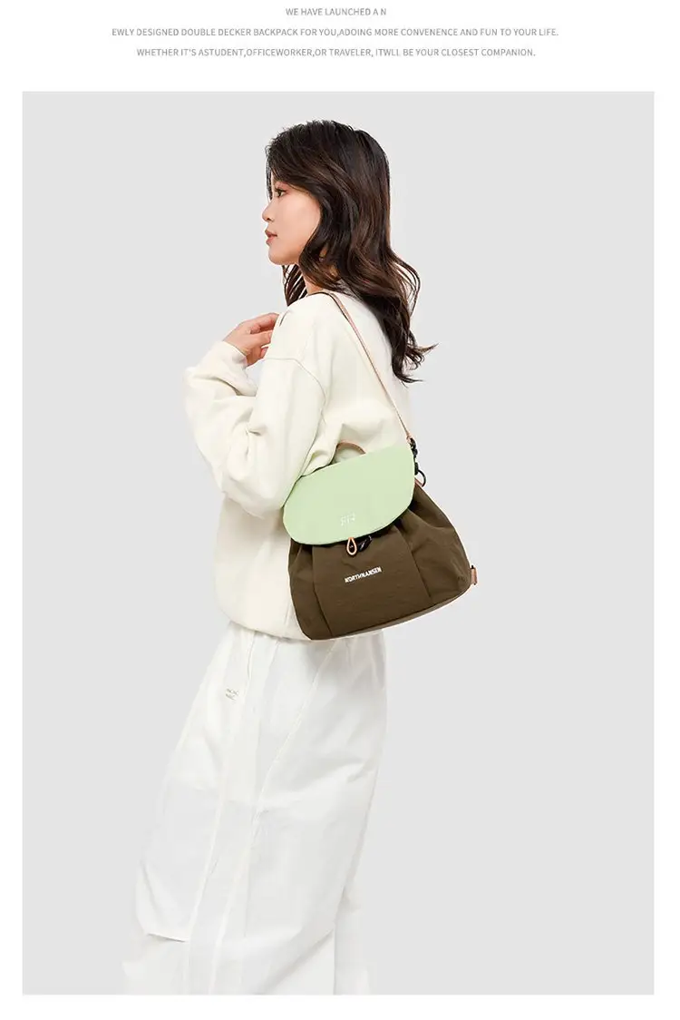 Women's Purple Crossbody Backpack Summer Travel Multi-Purpose — feature 18