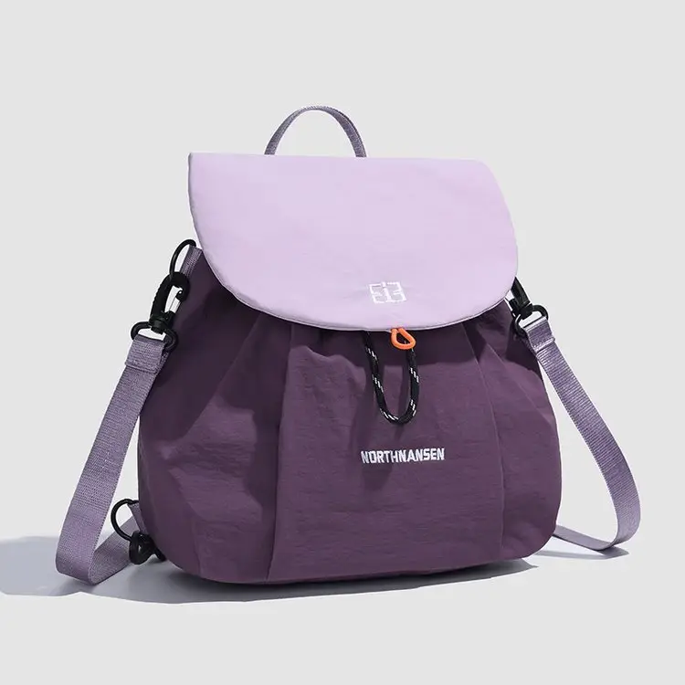 Women's Purple Crossbody Backpack Summer Travel Multi-Purpose — feature 36