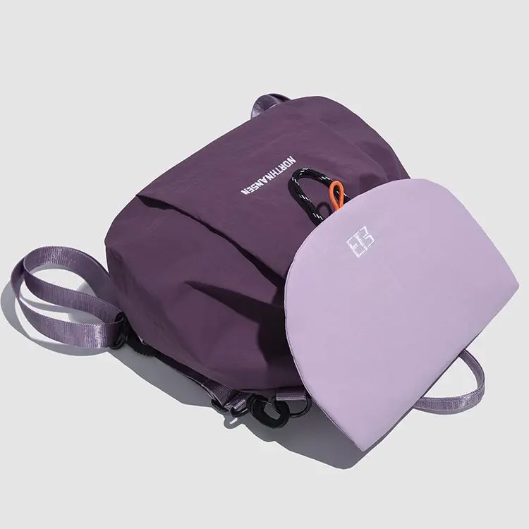 Women's Purple Crossbody Backpack Summer Travel Multi-Purpose — feature 47