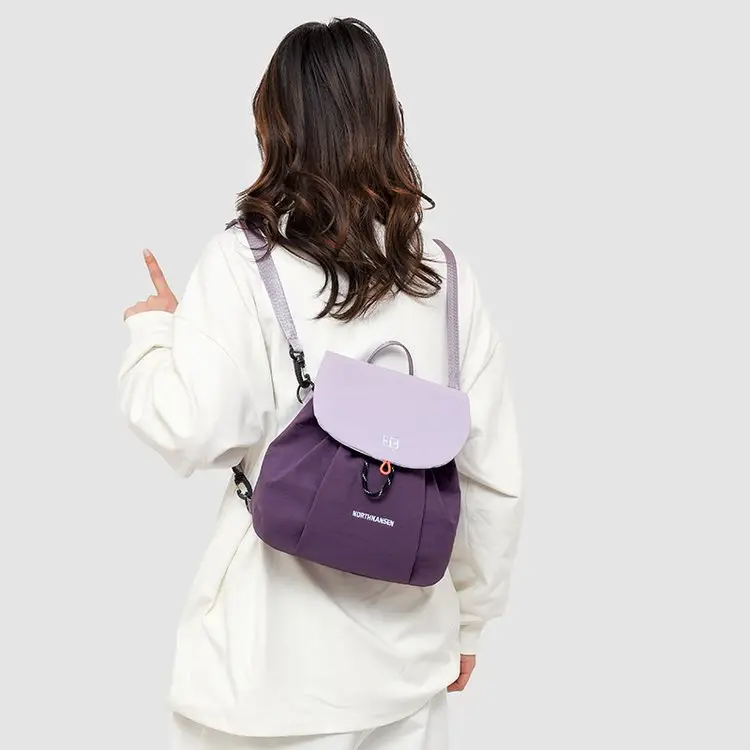Women's Purple Crossbody Backpack Summer Travel Multi-Purpose — feature 64