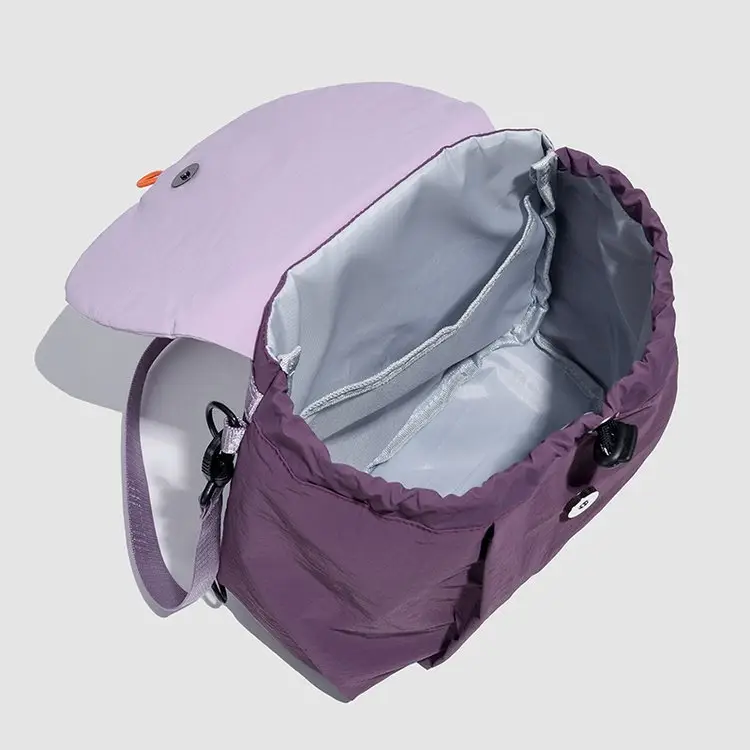 Women's Purple Crossbody Backpack Summer Travel Multi-Purpose — feature 69