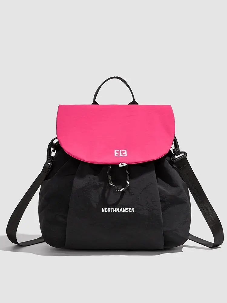 Women's Purple Crossbody Backpack Summer Travel Multi-Purpose