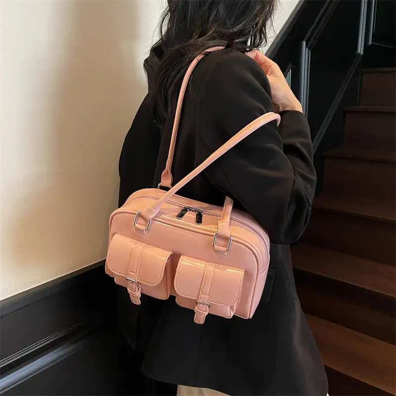Women's Pink Crossbody Bag 2025 New Trendy Fashion - Image 11