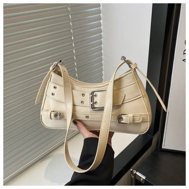 2025 Women's Rivet Style Shoulder Bag with Cool Finish — feature 11