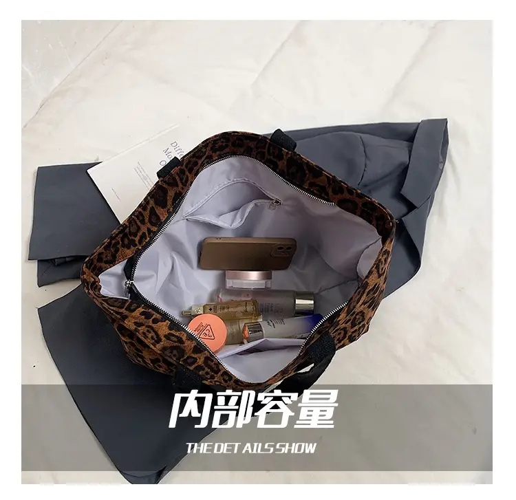 Leopard Print Women's Large Capacity Tote Bag — feature 4