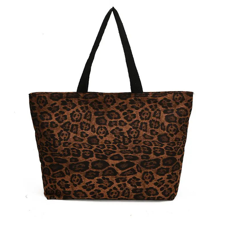 Leopard Print Women's Large Capacity Tote Bag - Image 2