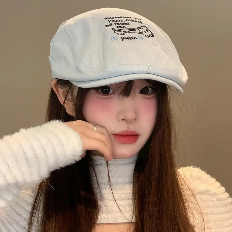 Pink Elf-Sack Forward Hat for Women Spring Summer — feature 10