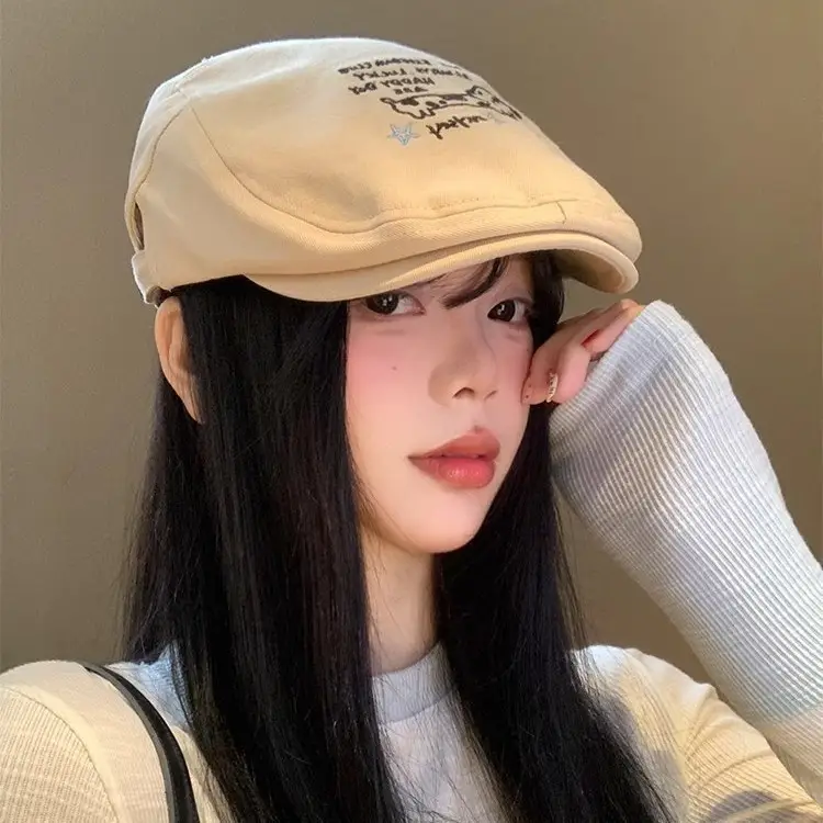 Pink Elf-Sack Forward Hat for Women Spring Summer — feature 13