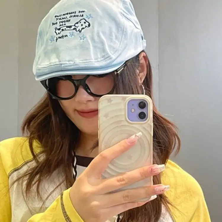 Pink Elf-Sack Forward Hat for Women Spring Summer — feature 16