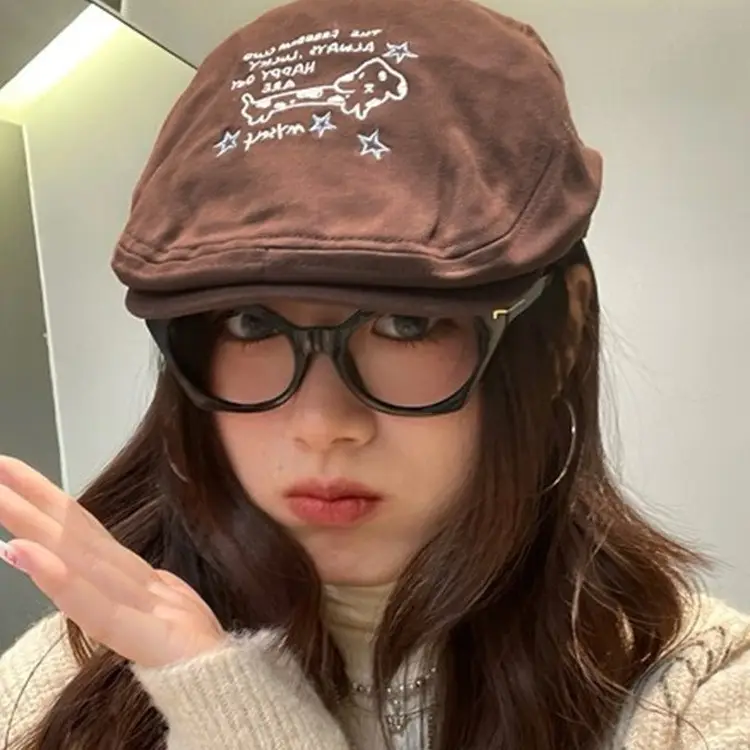 Pink Elf-Sack Forward Hat for Women Spring Summer — feature 17