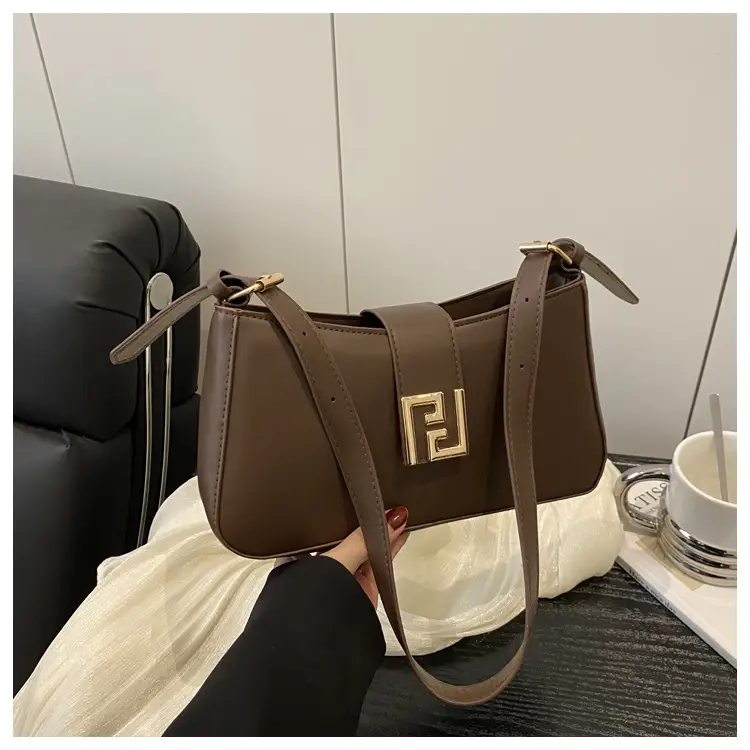 2025 Women's Tan Fendi Logo Shoulder Bag — feature 21