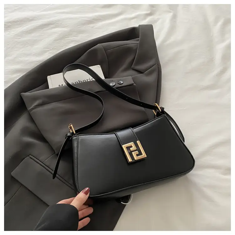2025 Women's Tan Fendi Logo Shoulder Bag - Image 2