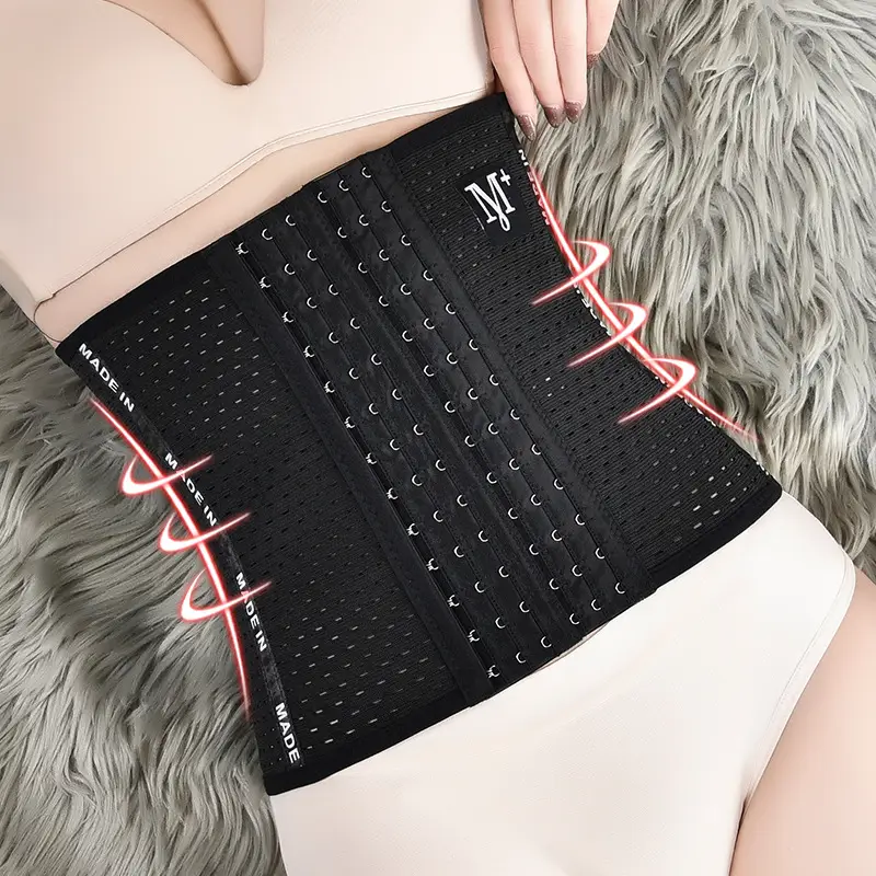 Women's Postpartum Abdominal Girdle Belt 6 Rows 13 Buckles - Image 5