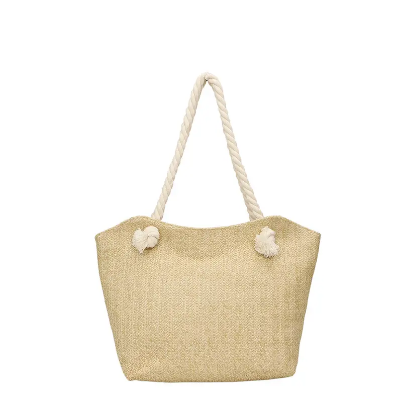 Straw Woven Shoulder Bag Large Capacity Women - Image 7
