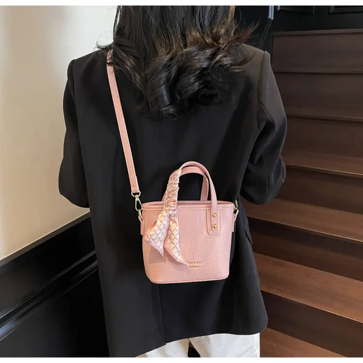 Pink Textured Shoulder Bag for Women 2025 — feature 25