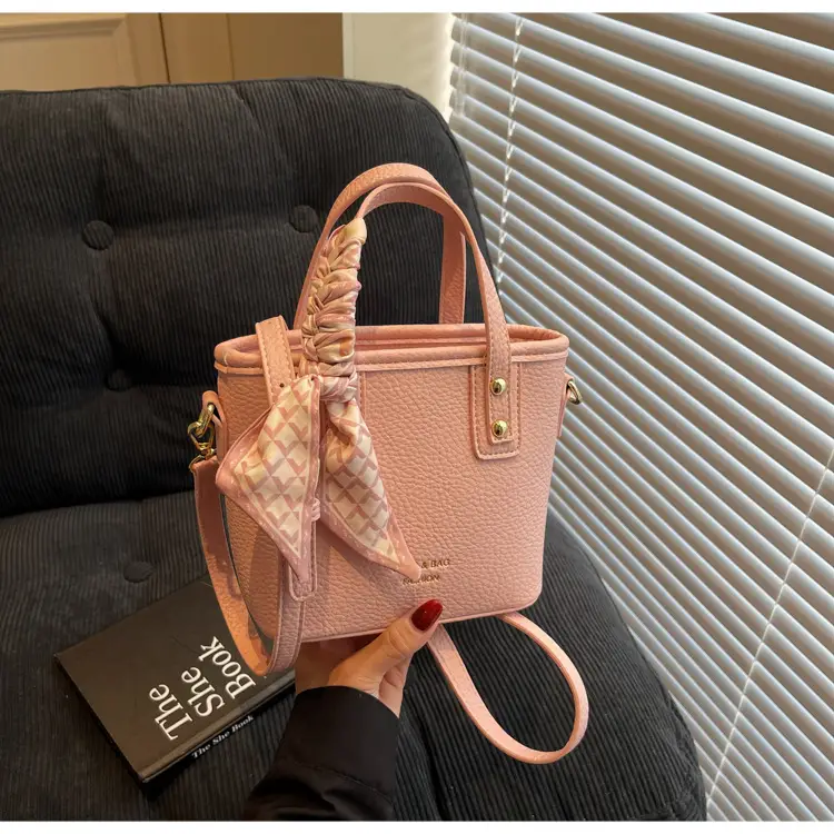 Pink Textured Shoulder Bag for Women 2025 — feature 29