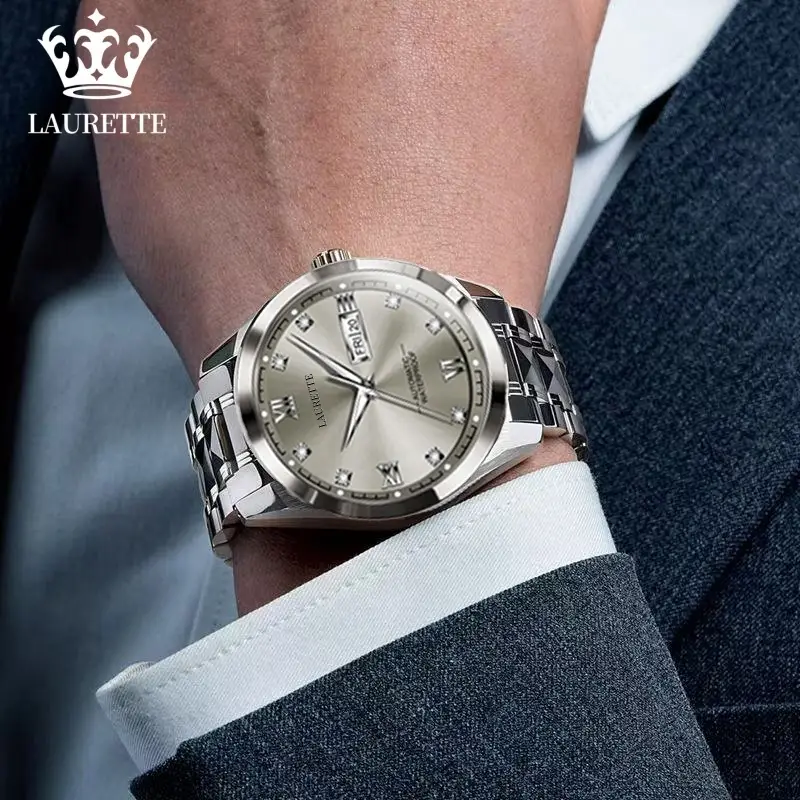 Lauert's 100 Hours Quartz Watch for Men - Image 4