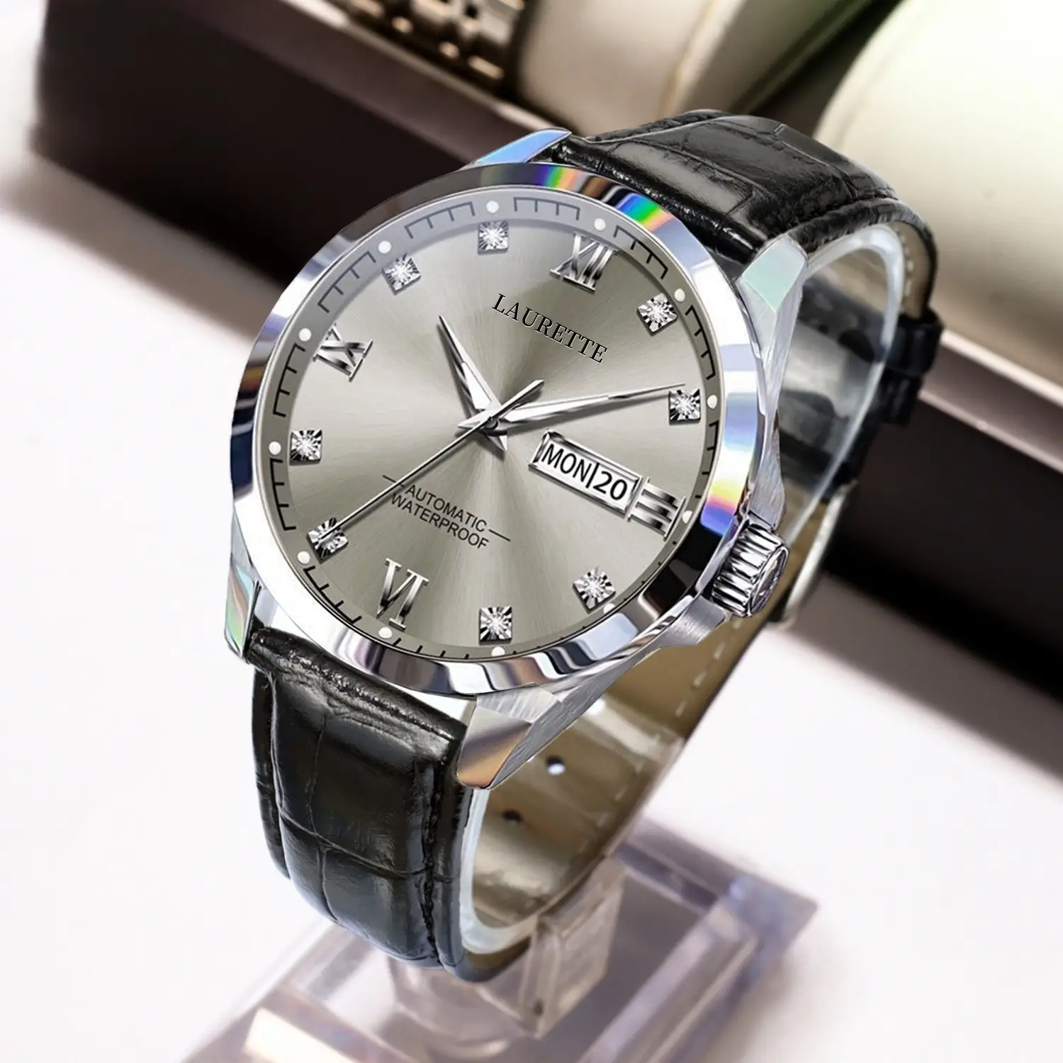 Lauert's 100 Hours Quartz Watch for Men - Image 2