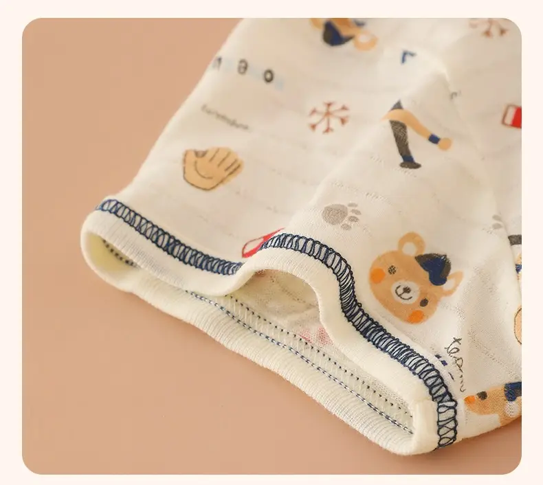 3-Piece Kids Sweatshirt Set Pure Cotton Summer Pajamas — feature 17