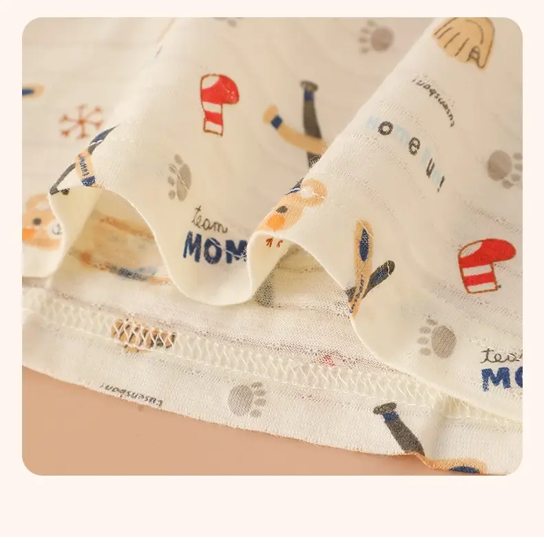 3-Piece Kids Sweatshirt Set Pure Cotton Summer Pajamas — feature 18