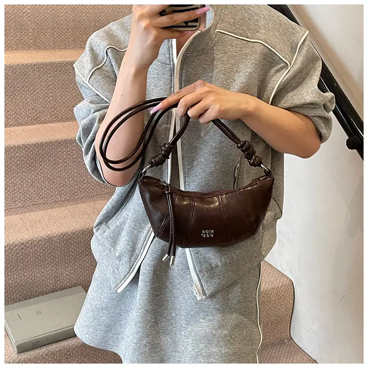Korean Style Women's Tan Shoulder Bag 2026 New — feature 22