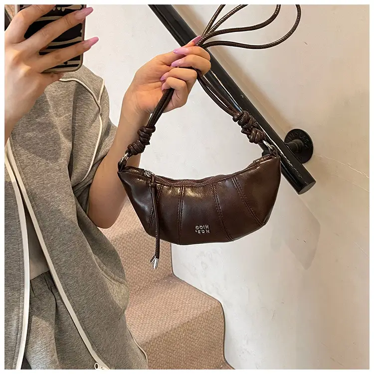 Korean Style Women's Tan Shoulder Bag 2026 New — feature 23