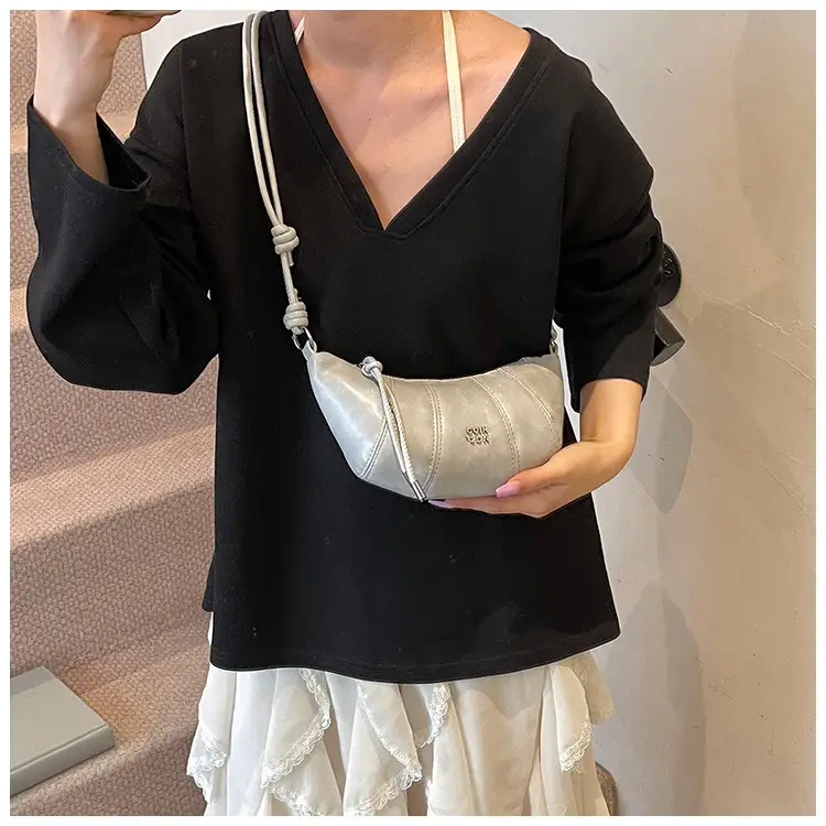 Korean Style Women's Tan Shoulder Bag 2026 New — feature 31