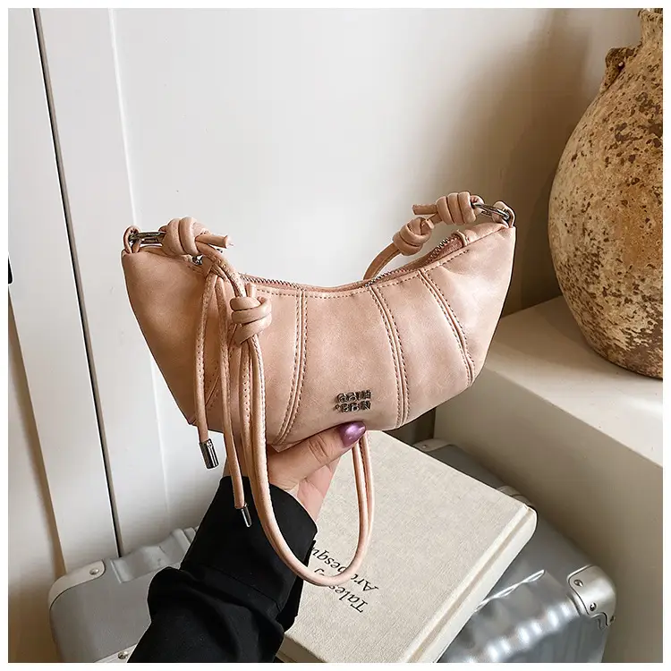 Korean Style Women's Tan Shoulder Bag 2026 New - Image 2
