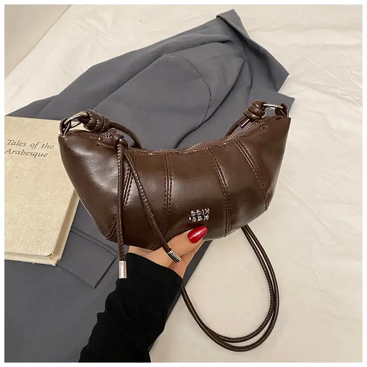 Korean Style Women's Tan Shoulder Bag 2026 New - Image 4